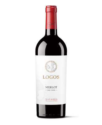 Vino Logos Tinto Merlot DO Navarra de Hacienda Logos