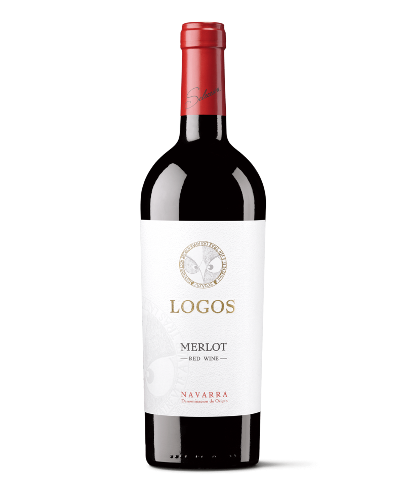 Vino Logos Tinto Merlot DO Navarra de Hacienda Logos
