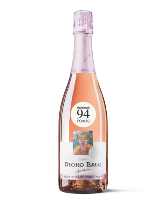 Dioro Baco Pinot Noir el mejor Cava rosado del mundo