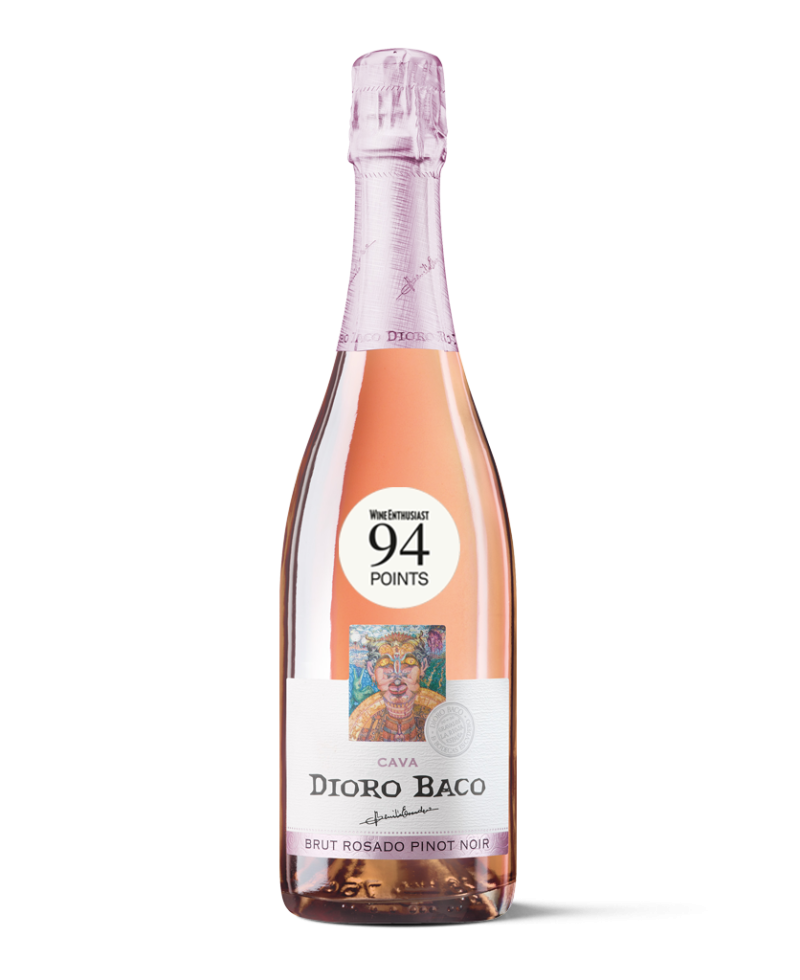 Dioro Baco Pinot Noir el mejor Cava rosado del mundo