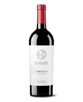 Vino Logos Tinto Garnacha con DO Navarra de Hacienda Logos