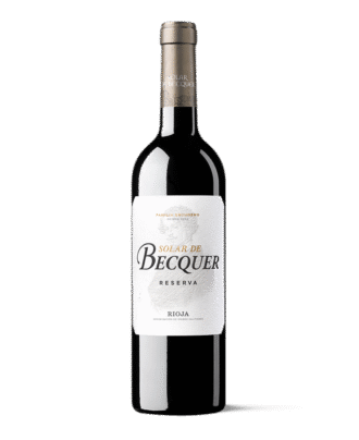 botella de vino solar de becquer reserva de Familia Escudero