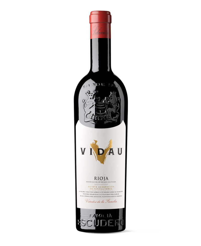 Vino tinto Vidau Selección DOCa Rioja de Familia Escudero