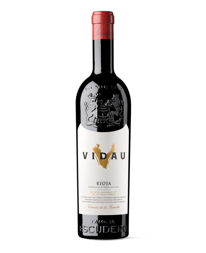 Vino tinto Vidau Selección DOCa Rioja de Familia Escudero