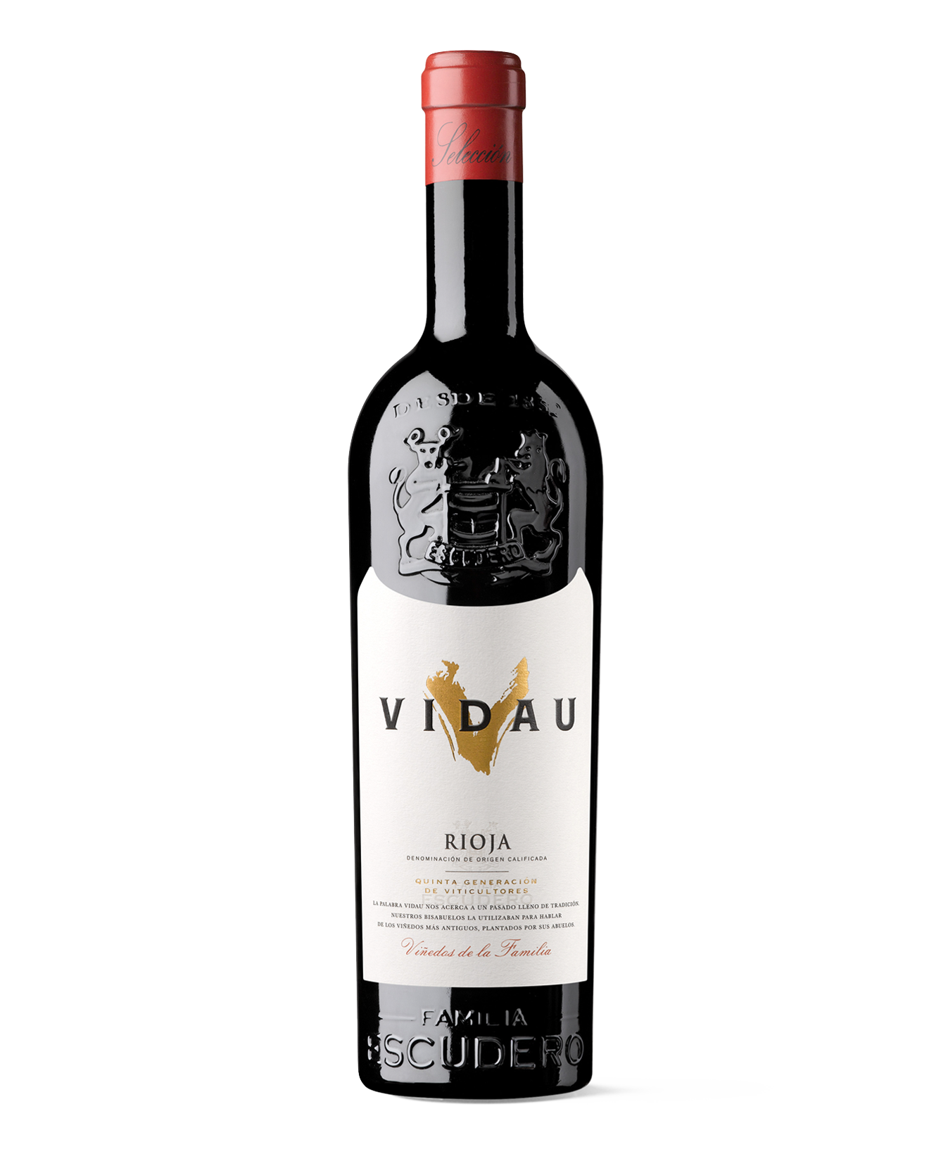 Vino tinto Vidau Selección DOCa Rioja de Familia Escudero