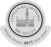 Concours Mondial Bruxelles, Medaille d’Argent 2017