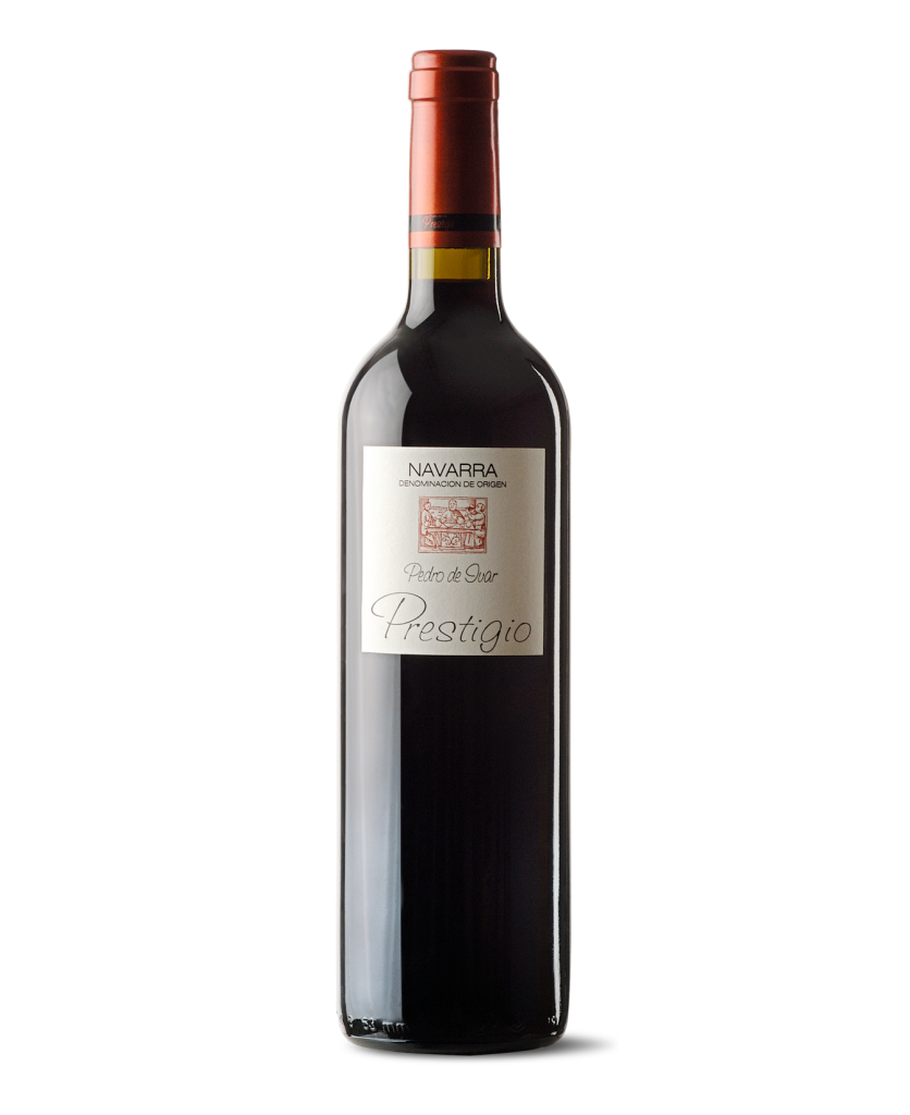 Vino Pedro de Ivar Prestigio Reserva con DO Navarra de Bodegas Escudero
