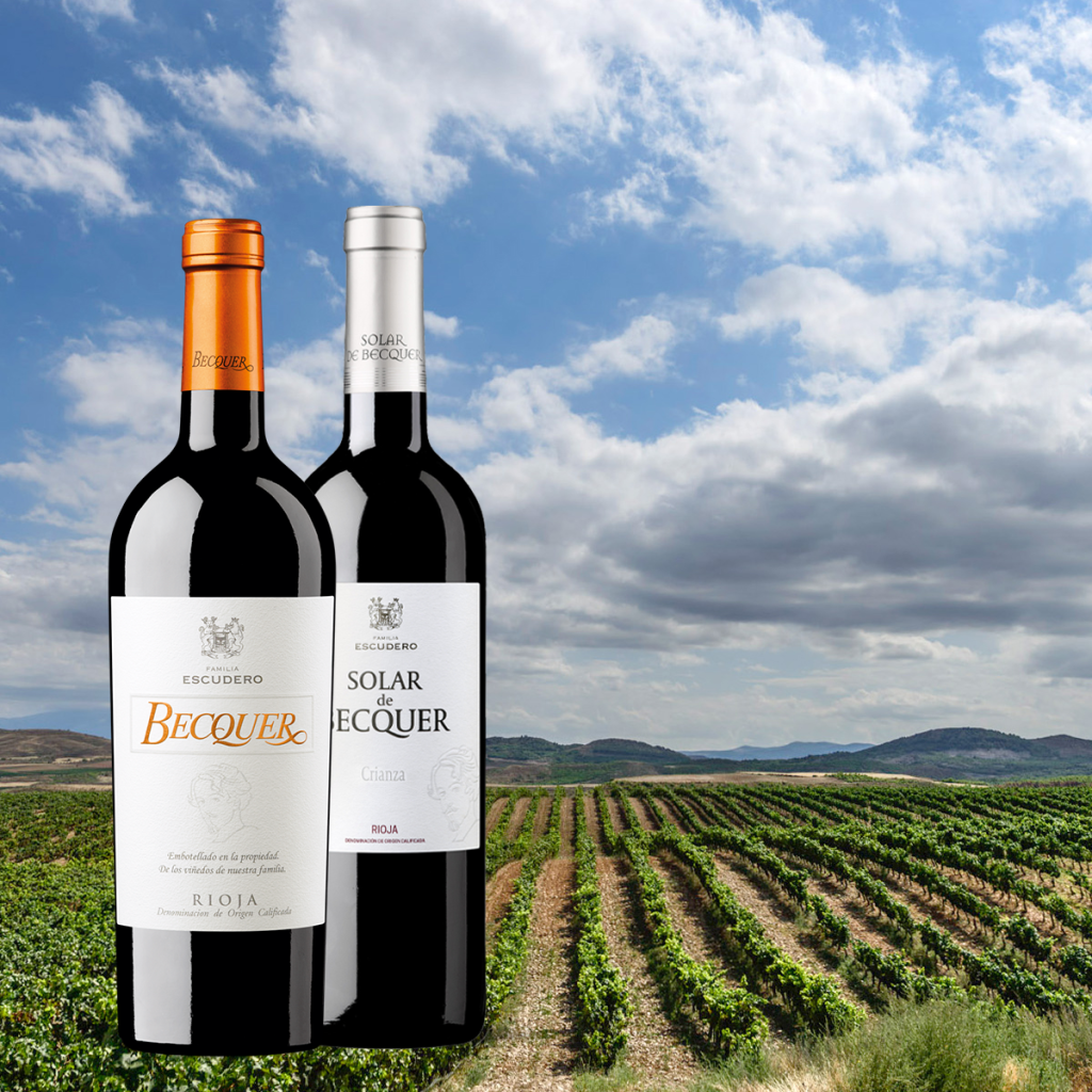 Becquer wine from Familia Escudero